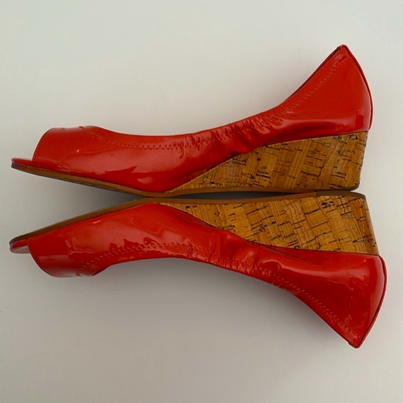 Vince Camuto Ryssa Wedge Pump Coral Size 9 - Picture 7 of 16